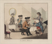 KG 16404
<br/>
A chop-house
<br/>
<em>Anoniem GB (18de eeuw)</em>